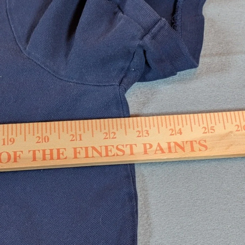 Polo Ralph Lauren Classic Fit Polo Shirt Mens Large‎ Shoulder Logo Detail